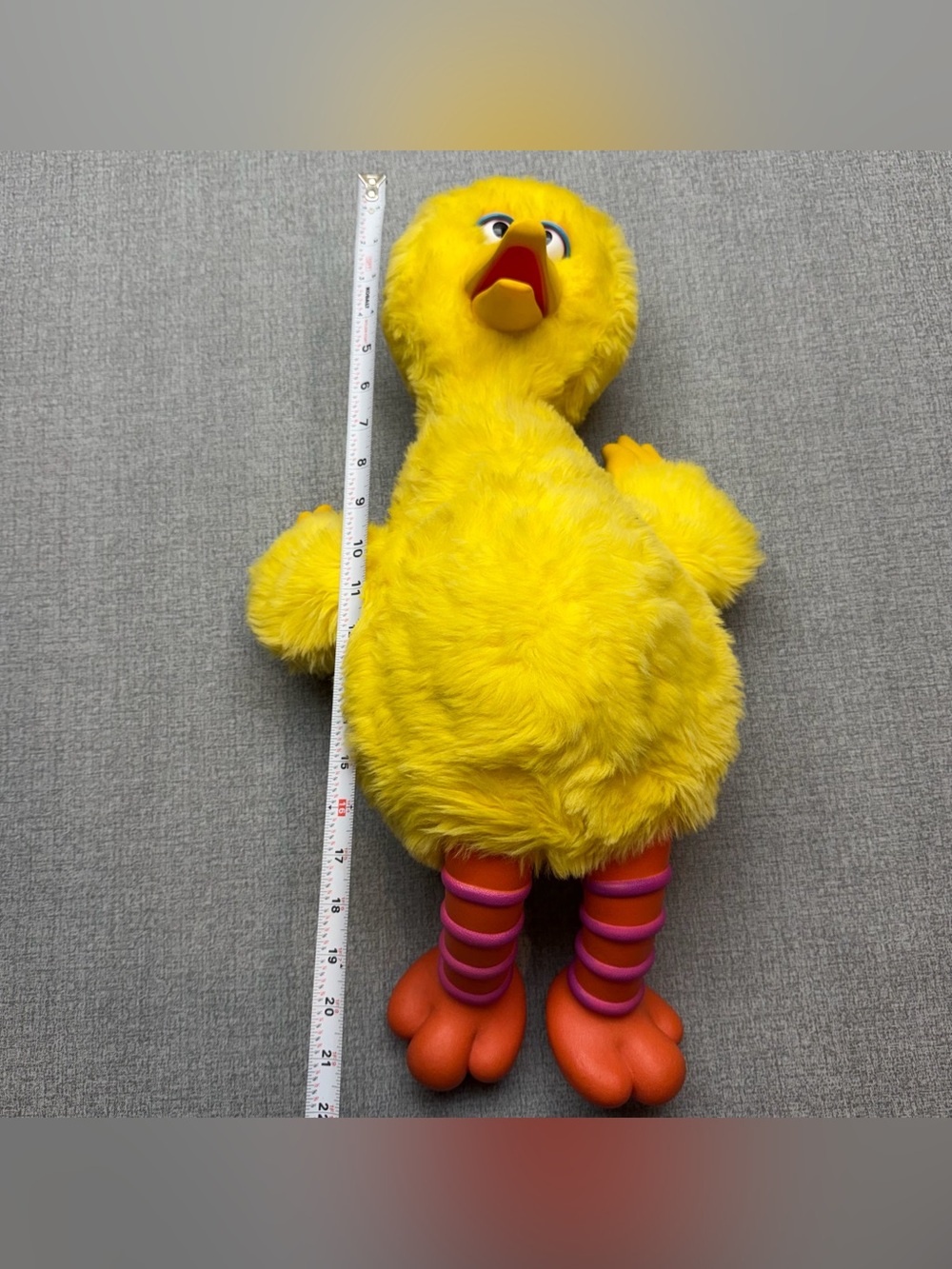 Vintage 1986 Ideal Big Bird Story Magic Talking Plush Untested As-Is - Picture 8 of 9